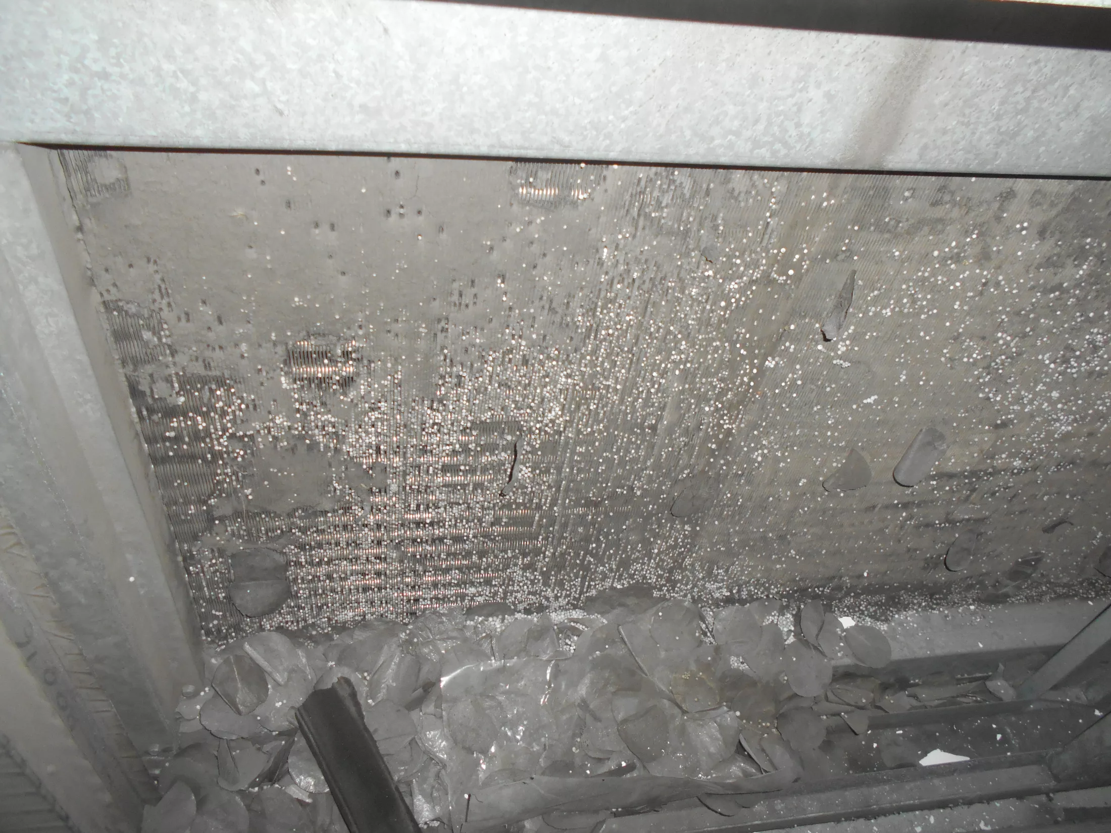 sanificazione UTA sporca post incendio