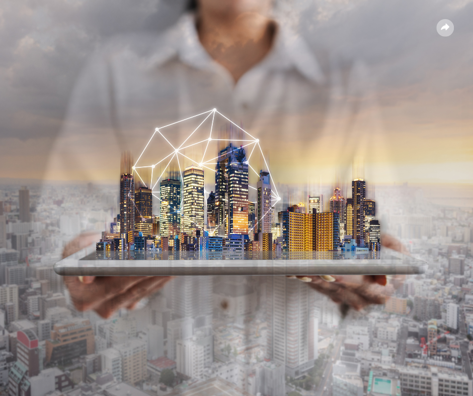 città con smart building