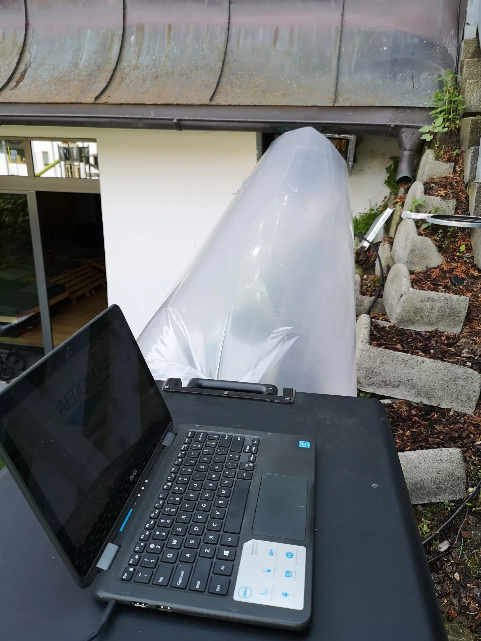 Macchinario per riqualificazione energetica impianti aria con Aeroseal